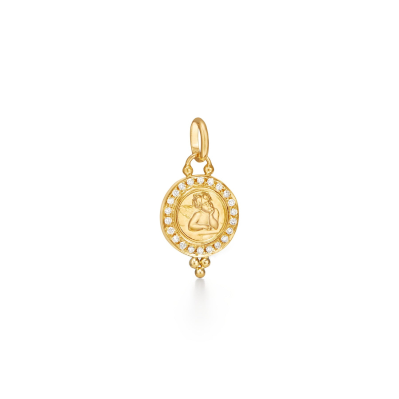 Temple St. Clair Angel Pendant