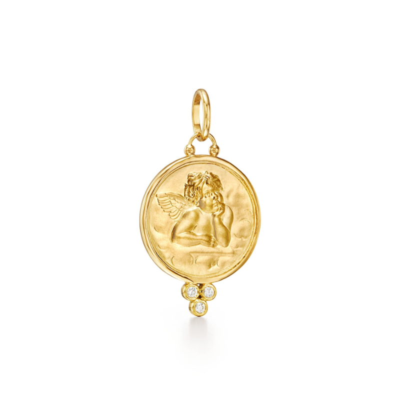 Temple St. Clair Angel Pendant