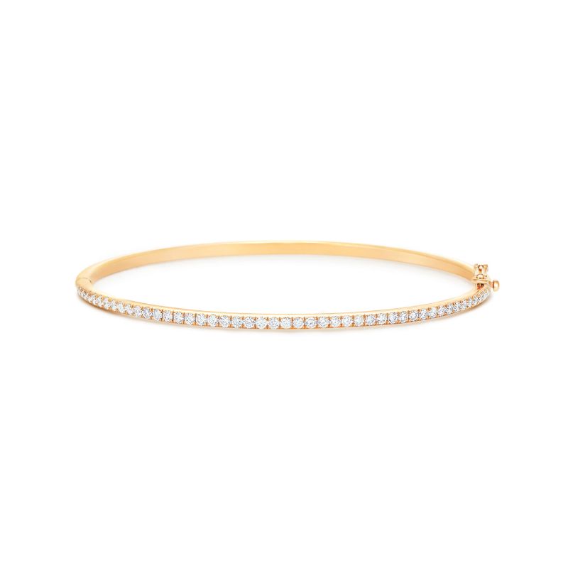 Kwiat Stackable Bangle with Diamonds, 2.10 mm