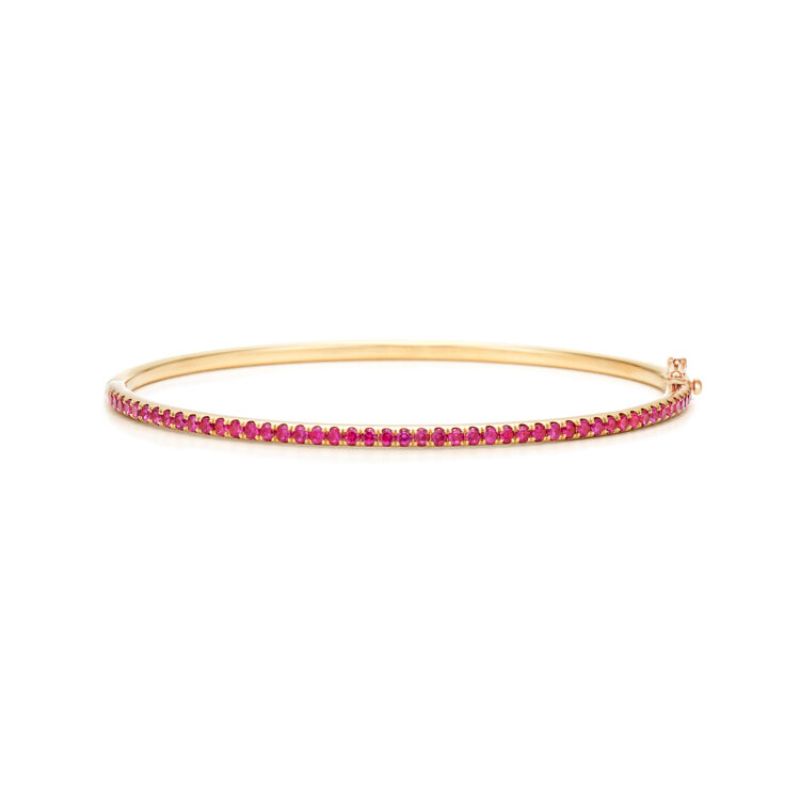 Kwiat Stackable Bangle with Rubies