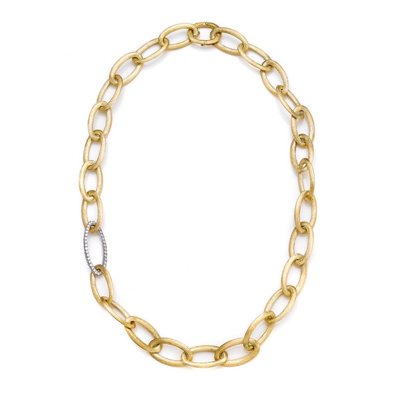 Rudolf Friedmann Gold Link Necklace