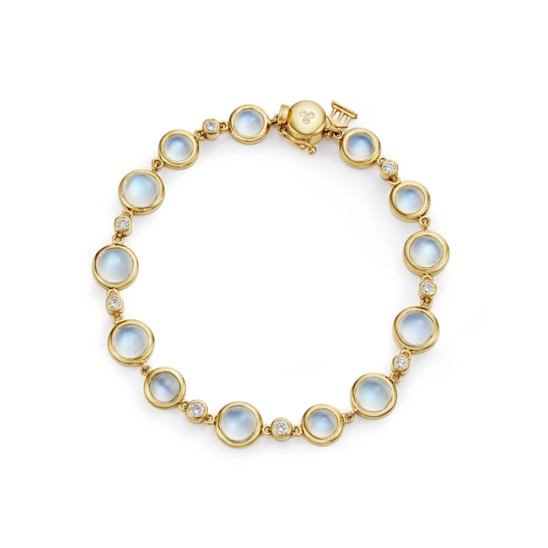 Temple St. Clair 18K Full Moon Bracelet