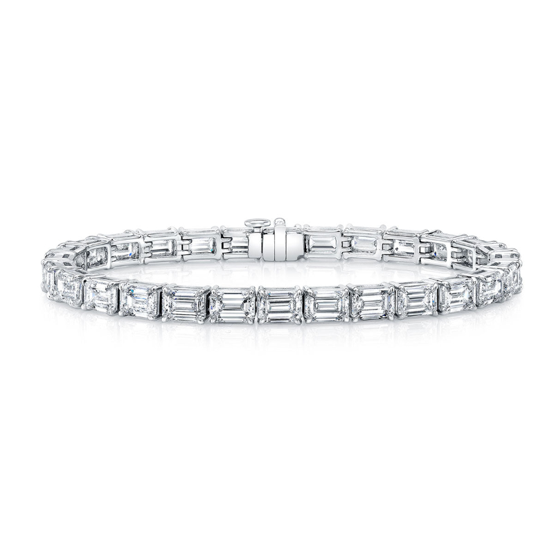 Norman Silverman Diamond East West Bracelet