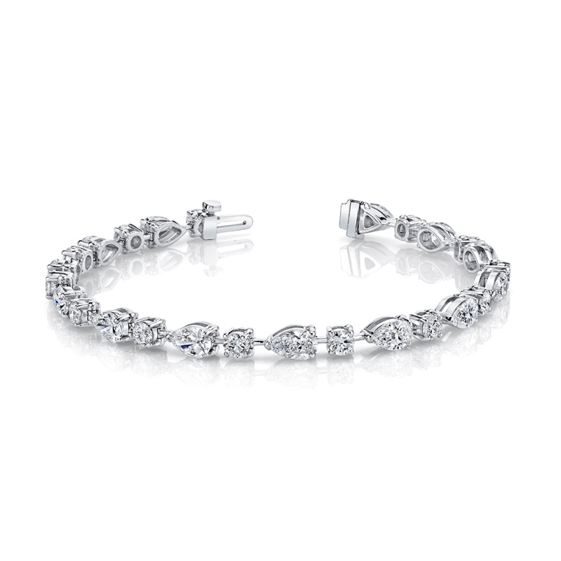 Norman Silverman Fancy Diamond Bracelet