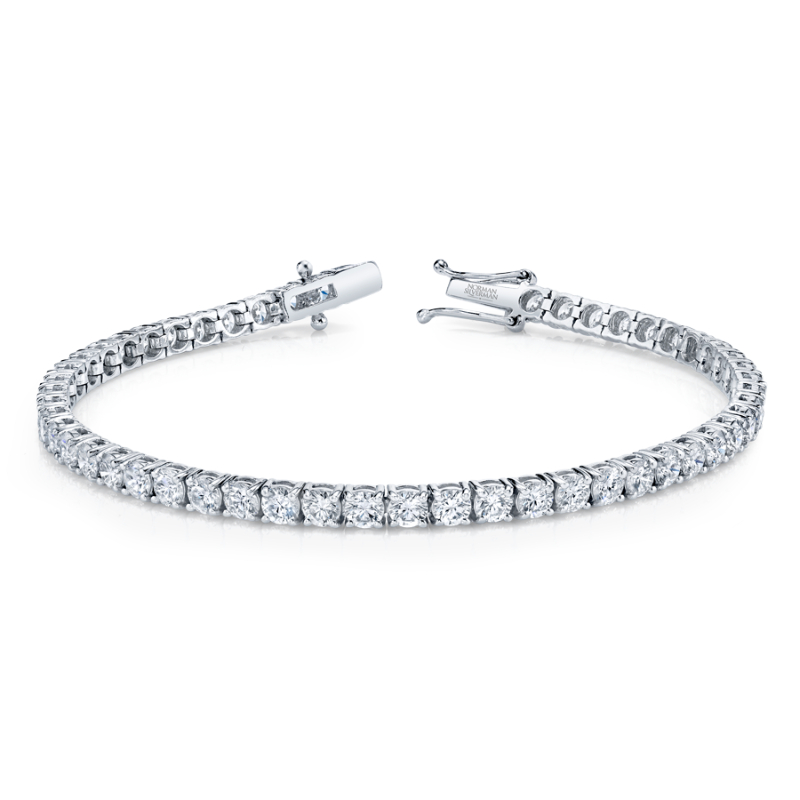 Norman Silverman Diamond Tennis Bracelet