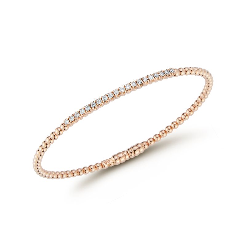 Deutsch Signature Diamond Bar Bangle