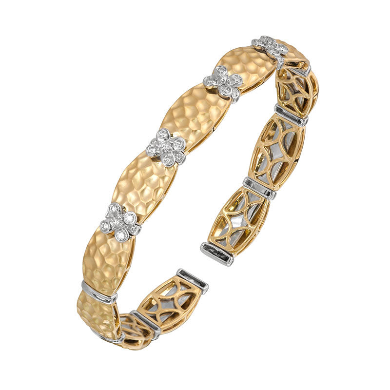 Jye's Station Hammered Bracelet