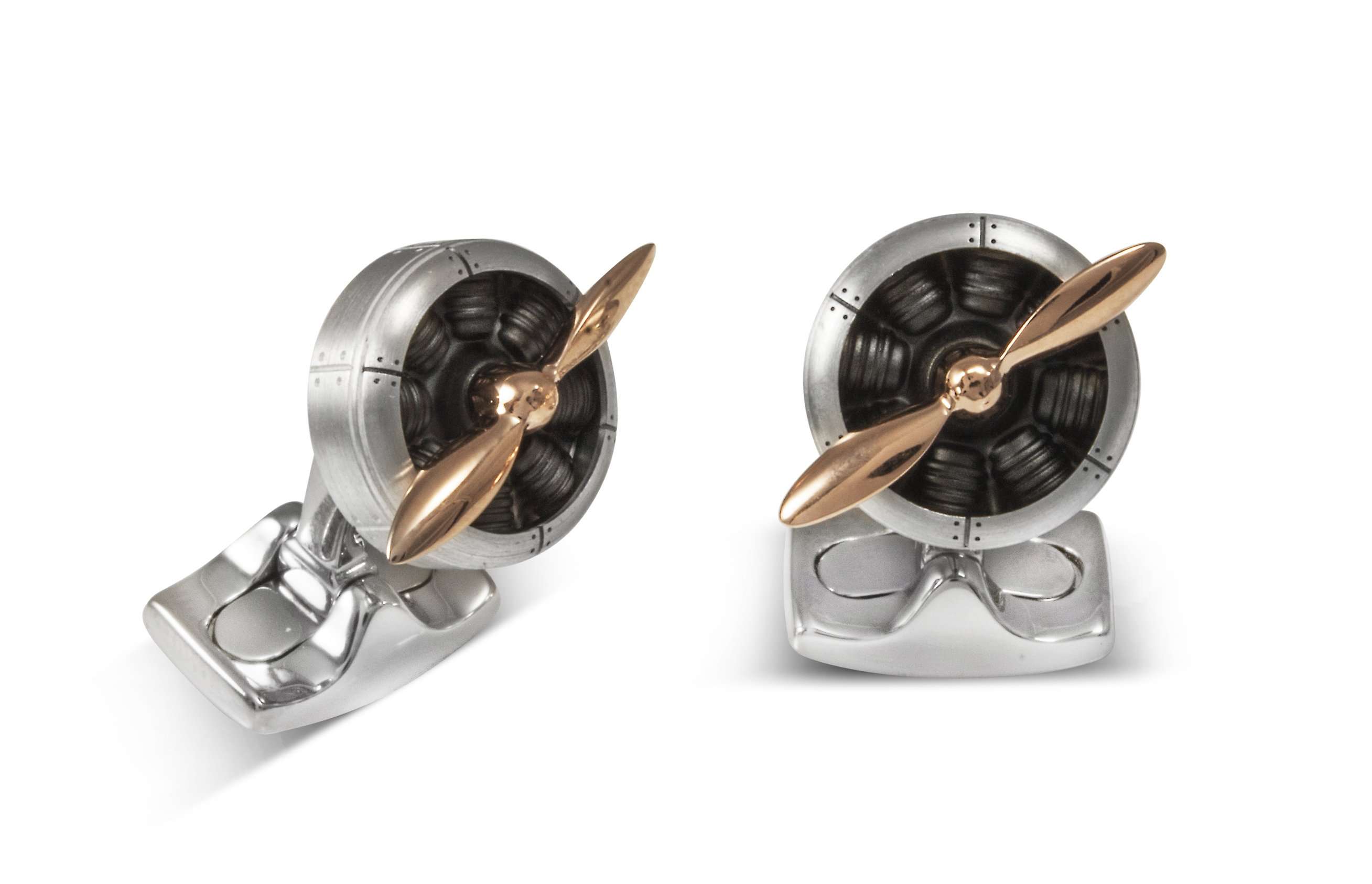 Deakin & Francis Sopwith Propeller Cufflinks