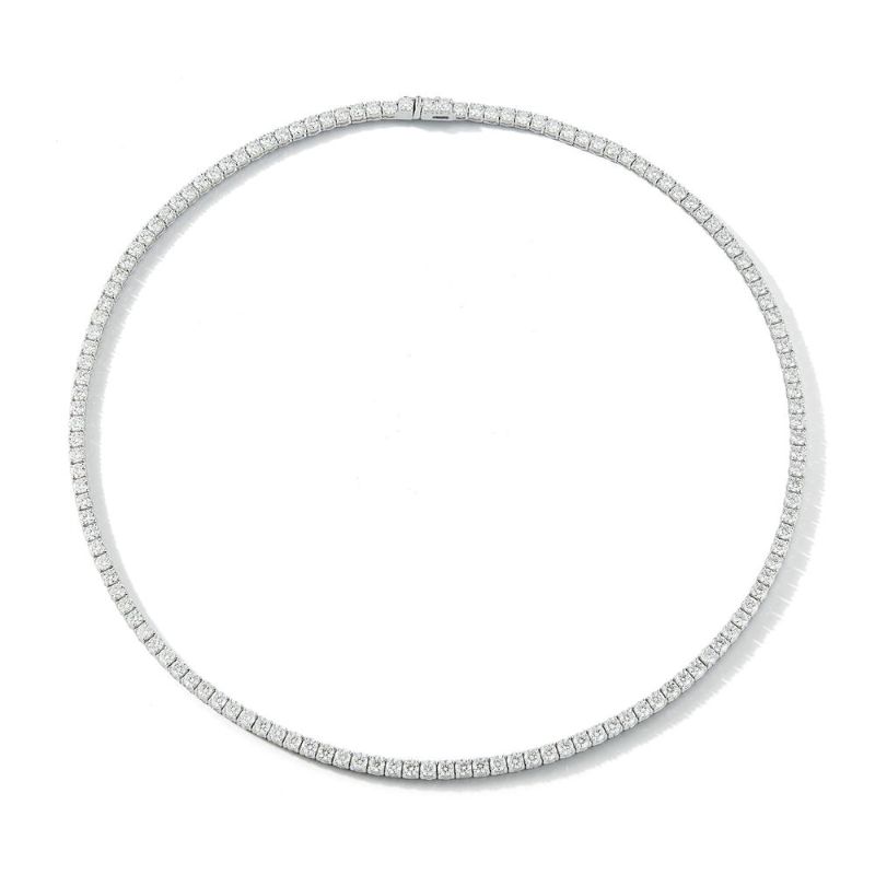 Deutsch Signature Same Size Diamond Tennis Necklace
