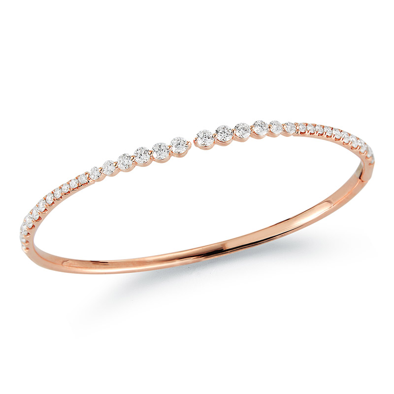 Deutsch Signature Graduate Diamond Bangle