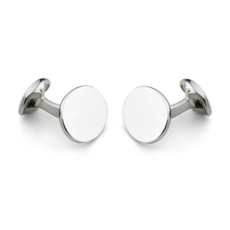 Deakin & Francis Flat Oval Cufflinks