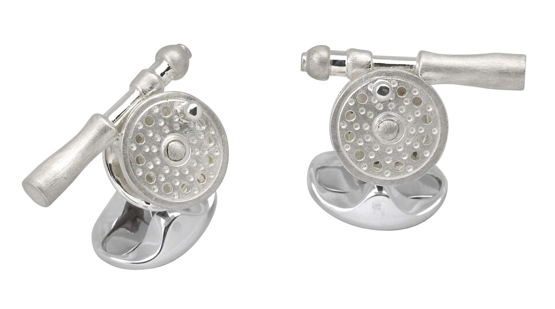 Deakin & Francis Fly Fishing Reel Cufflinks