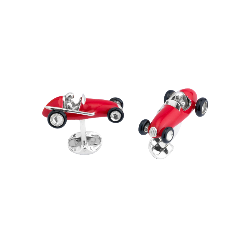 Deakin & Francis Racing Car Cufflinks