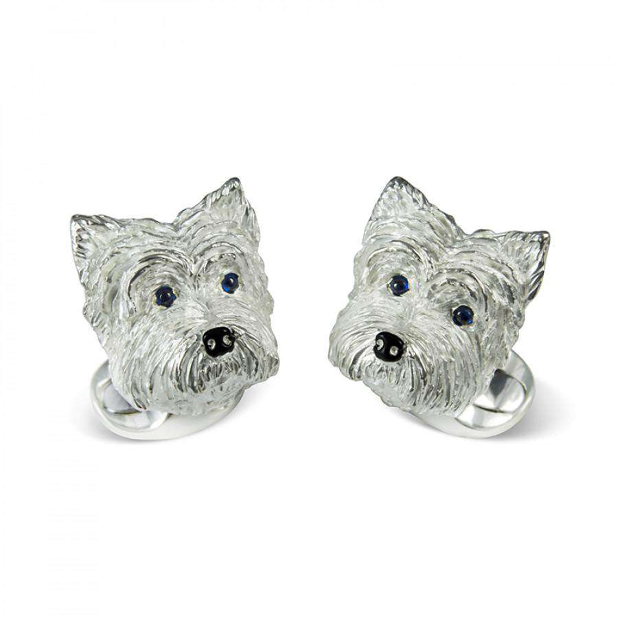 Deakin & Francis West Highland Terrier Dog Cufflinks