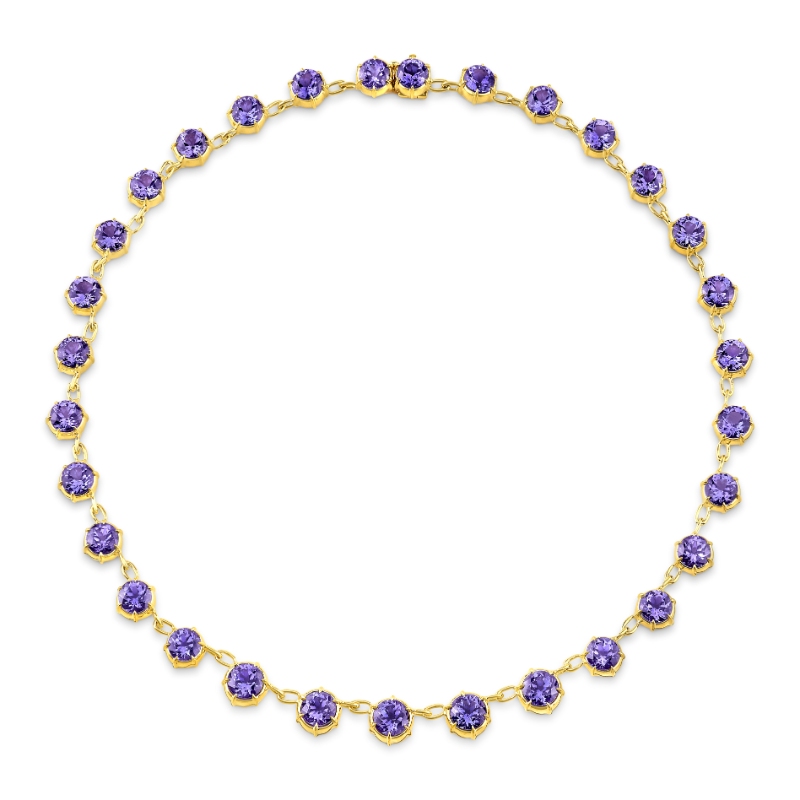Rahaminov Yellow Gold Vintage Necklace