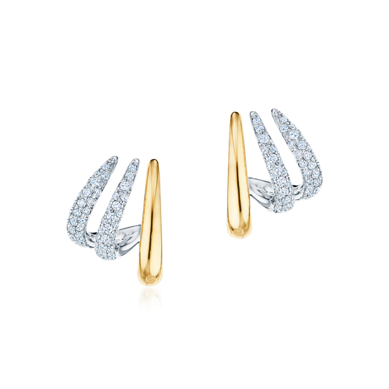 Orbit Huggie Earrings