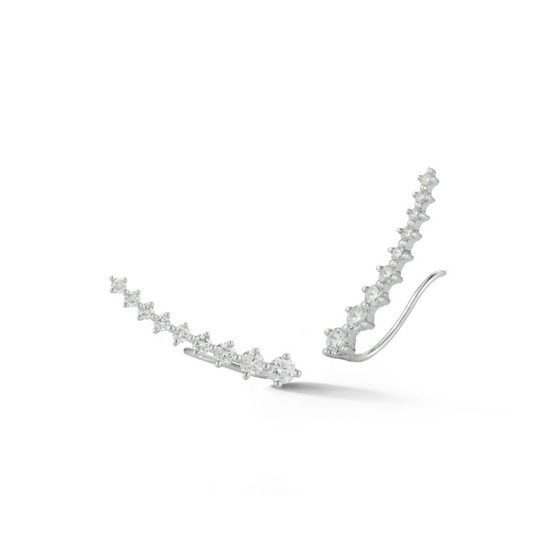 Deutsch Signature Diamond Graduated Earring Climbers