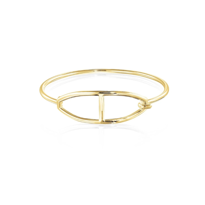 Vincent Peach Kingston Buckle Bangle Bracelet