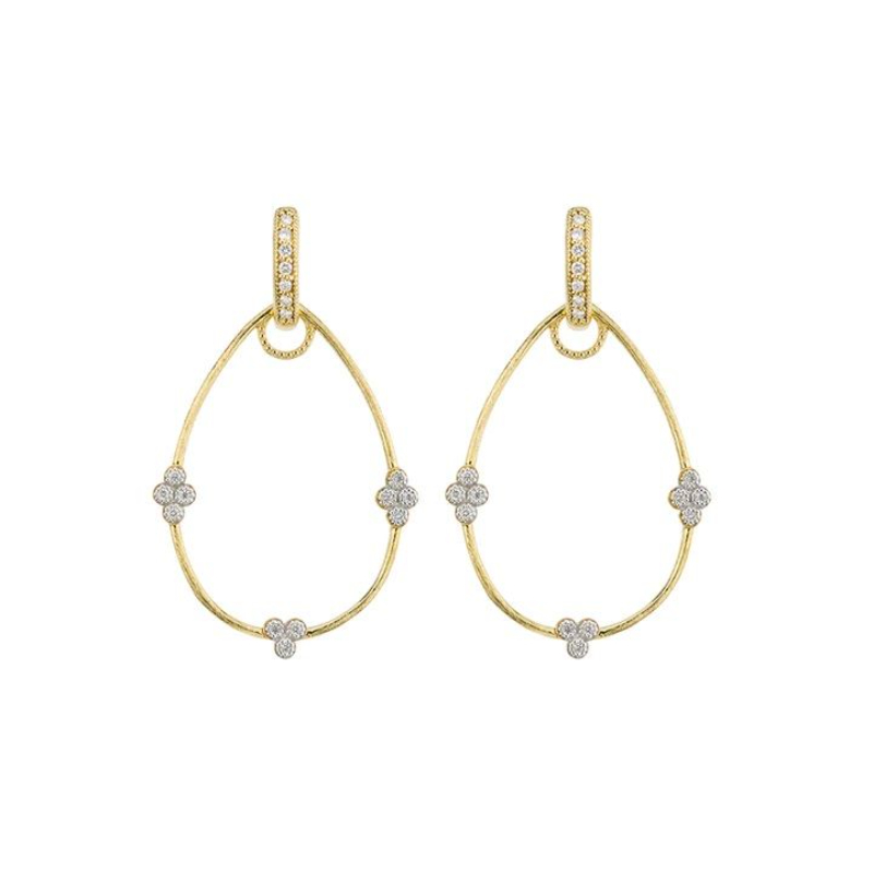 Jude Frances Simple Provence Pear Earring Charm