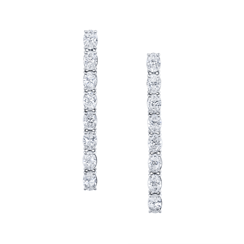 Norman Silverman North-South Dangling Earrings