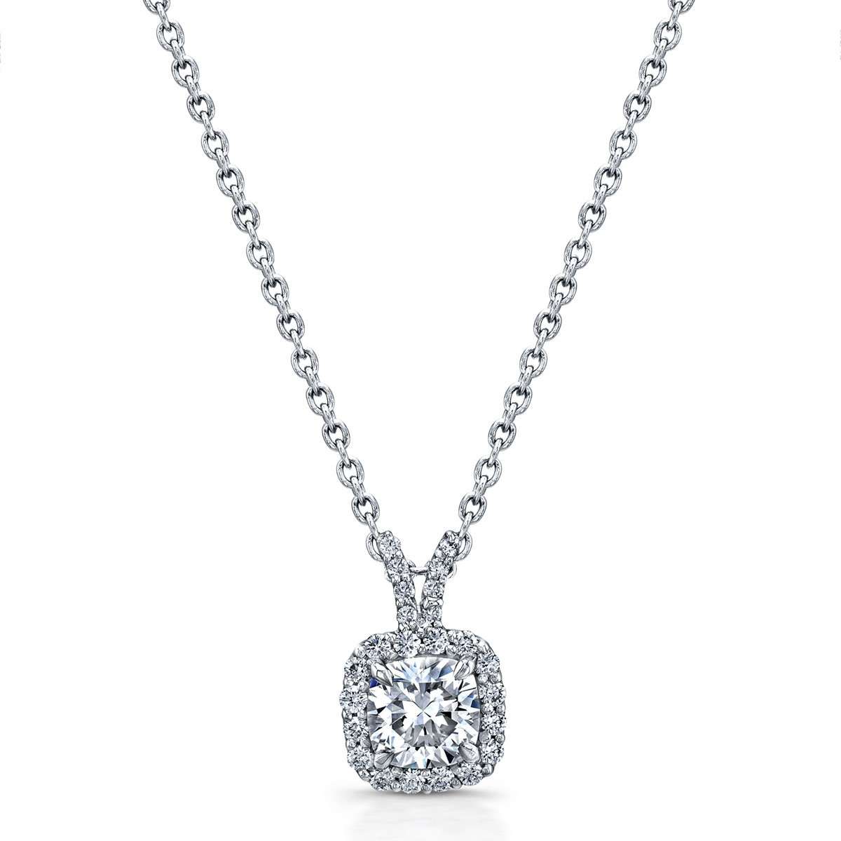 Norman Silverman Cushion Drop Pendant