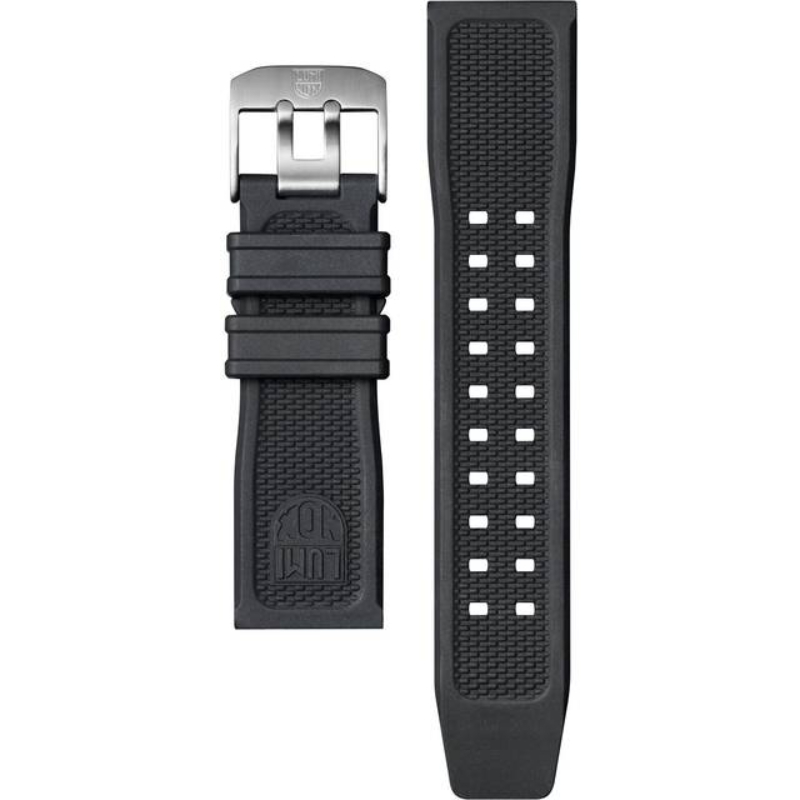 24mm Black Rubber Strap For 3500 Series