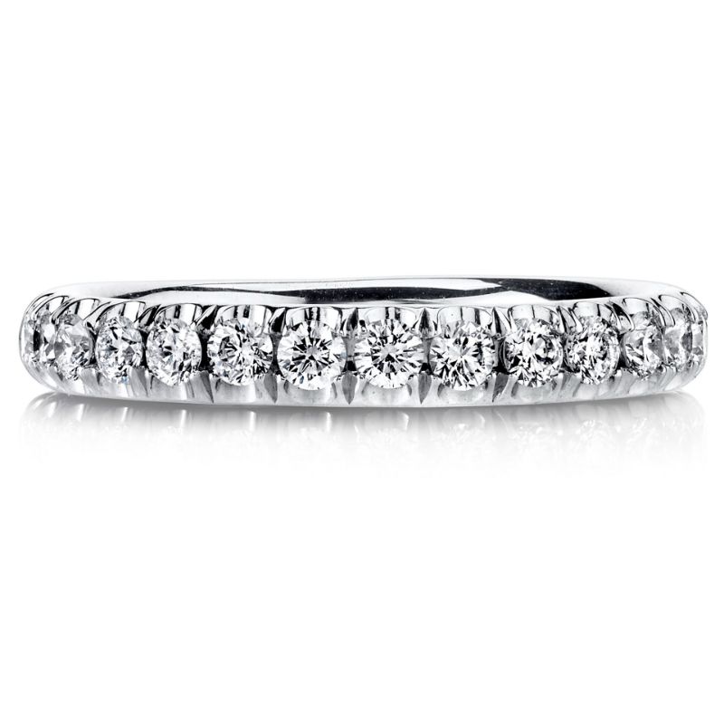 Deutsch Signature U Prong Micro Wire Eternity  Band