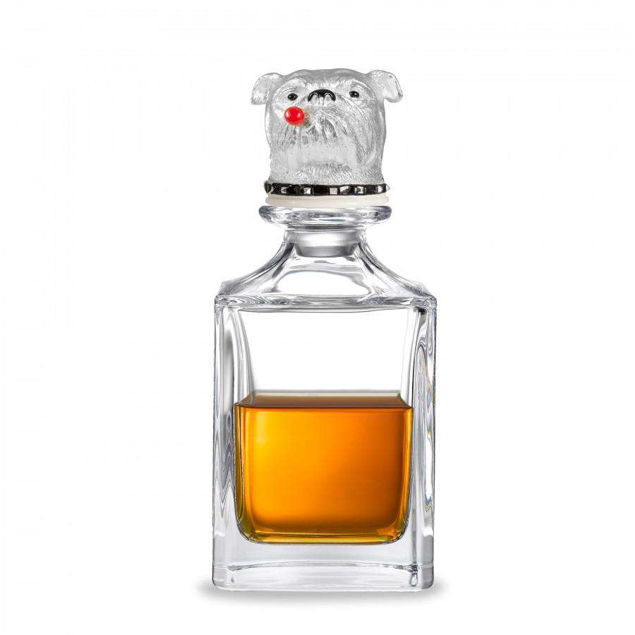 Deakin & Francis Bulldog Crystal Decanter