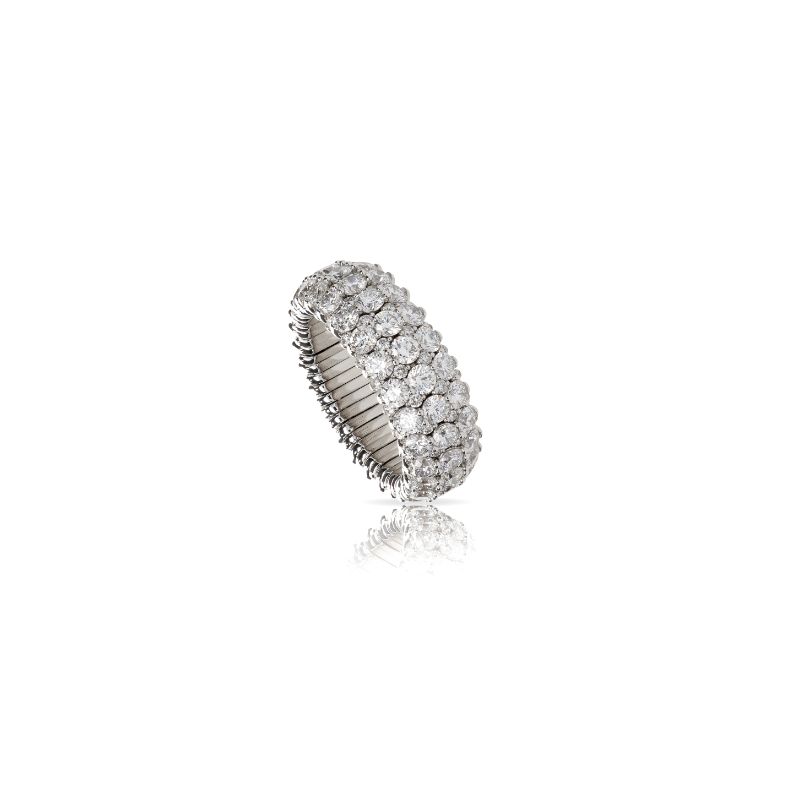 Giotto 8 Diamond Stretch Ring