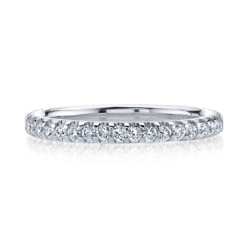 Deutsch Signature U Prong Set Comfort Fit Eternity Band