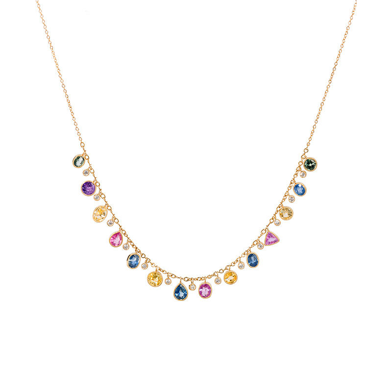 John Apel Shimmer Diamond Necklace