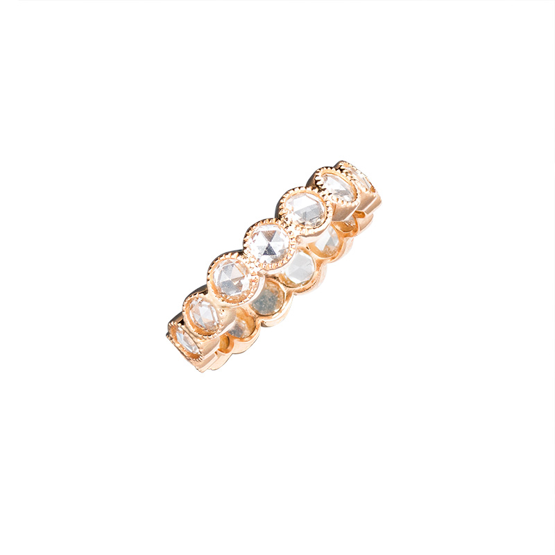 John Apel Rose Cut Diamond Ring