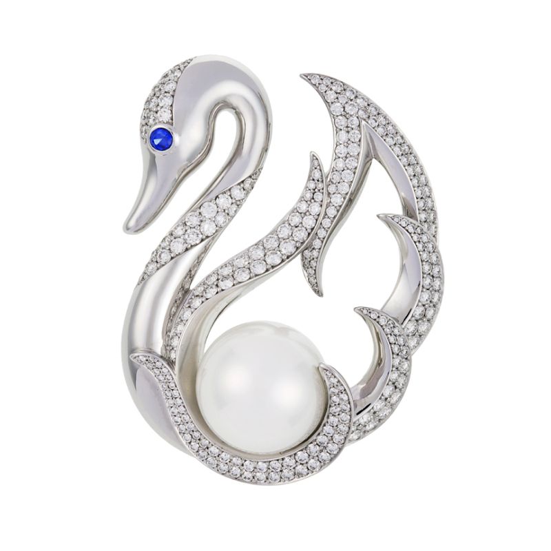 Mikimoto Classic Akoya Cultured Pearl Brooch