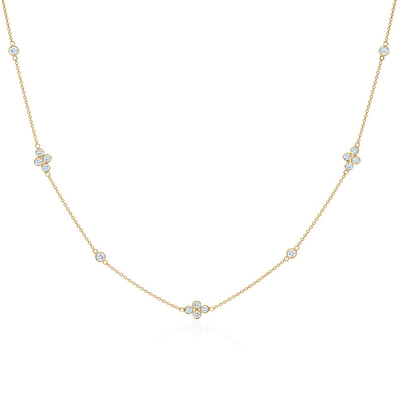 Kwiat Diamond Strings Quads Necklace