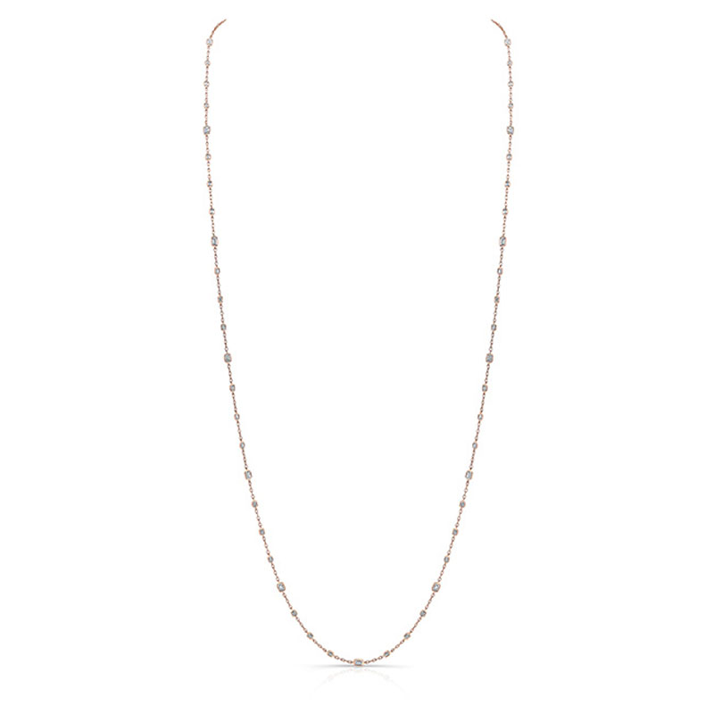 Norman Silverman Diamonds by the Yard Necklace