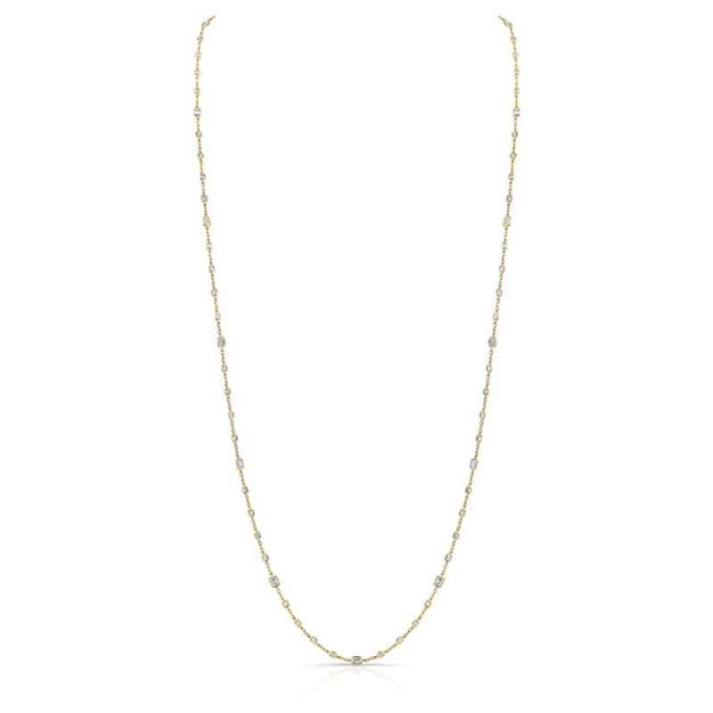 Norman Silverman Diamonds by the Yard Necklace