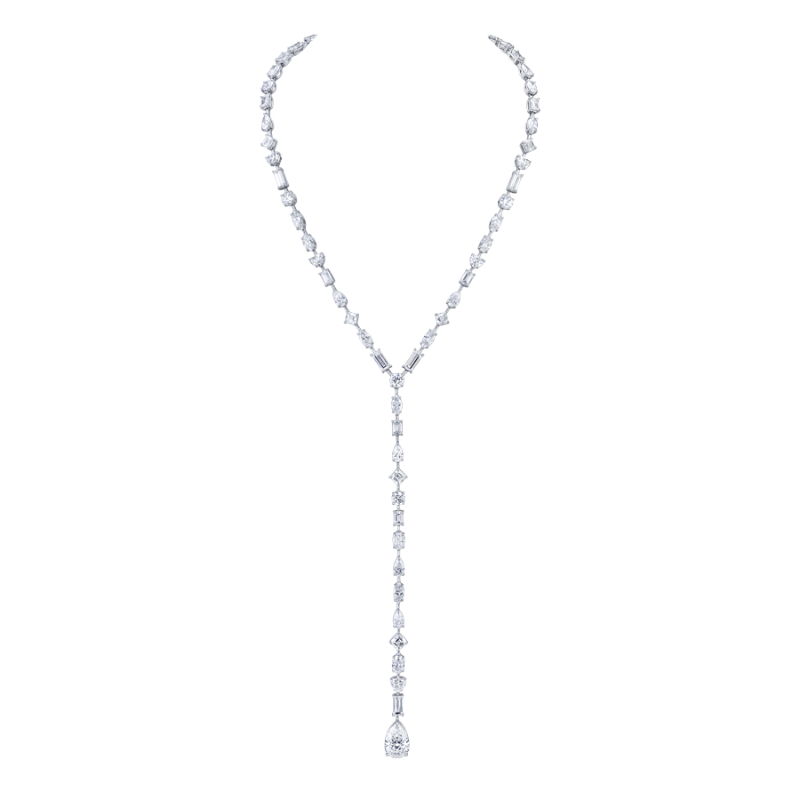 Norman Silverman 38.4 Carat Lariat Fancy Shape