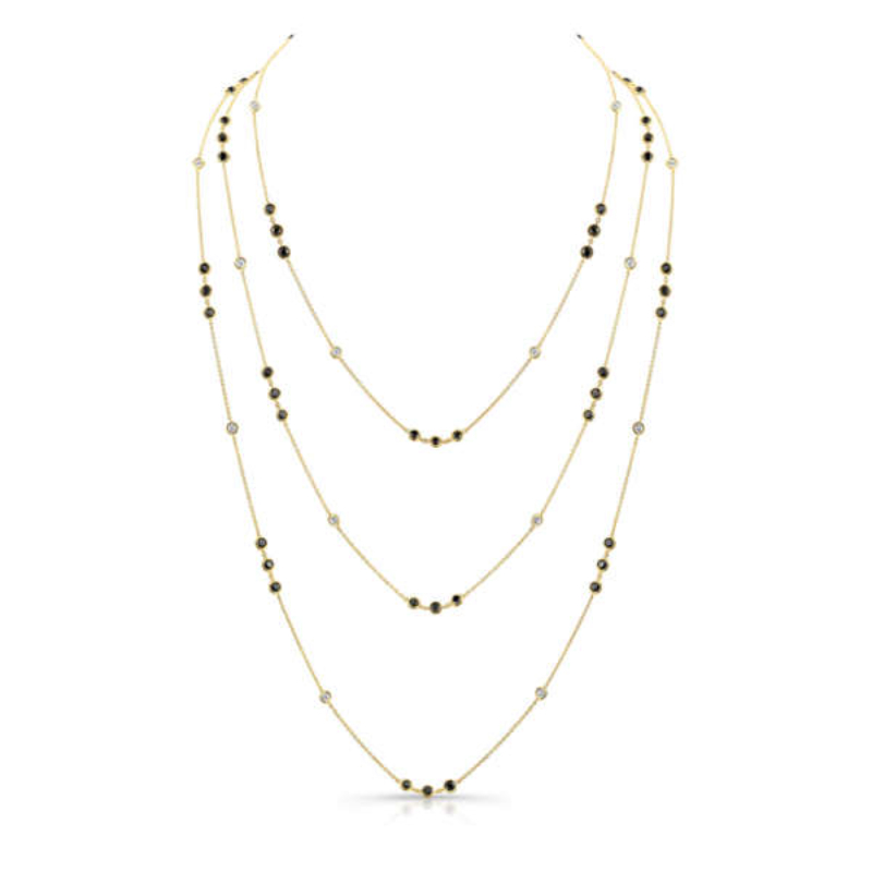 Norman Silverman Diamonds by the Yard Necklace