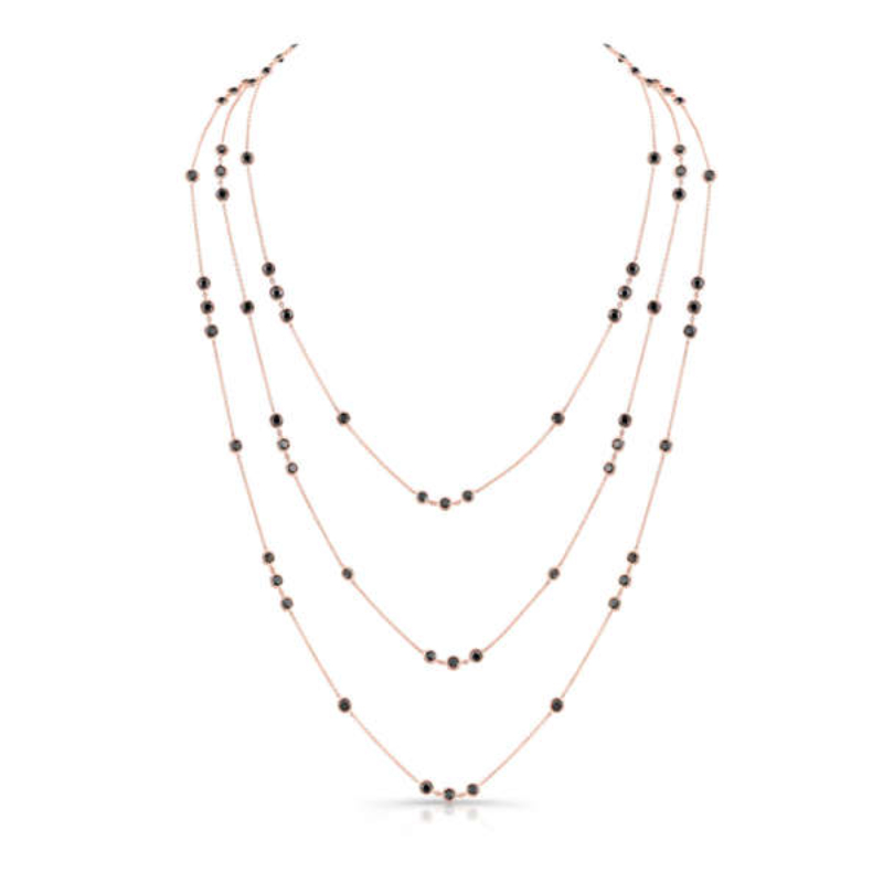 Norman Silverman Diamonds by the Yard Necklace