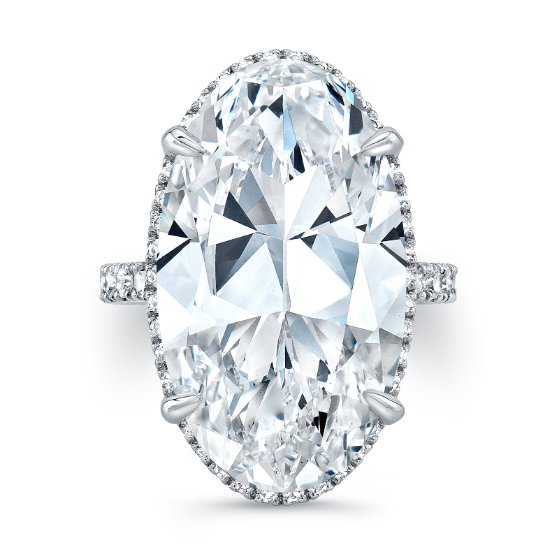 Norman Silverman Diamond Engagement Ring