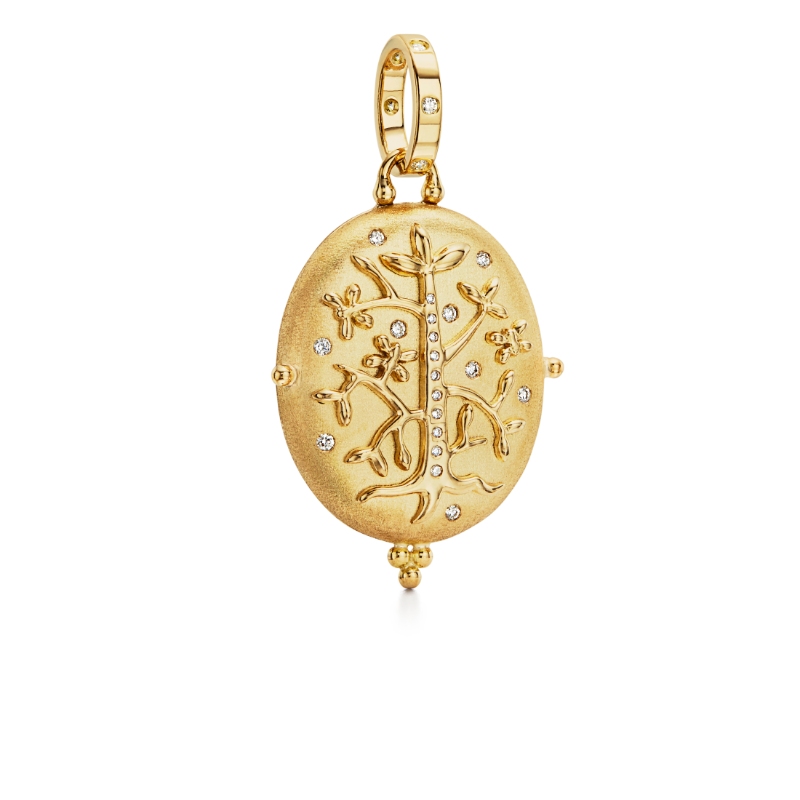 Temple St. Clair 18K Tree of Life Locket