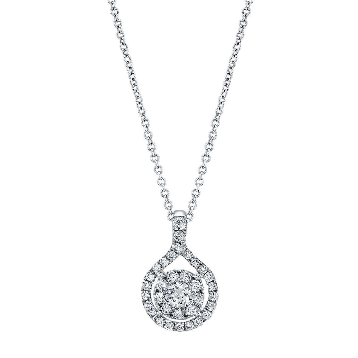 Norman Silverman Round Drop Pendant