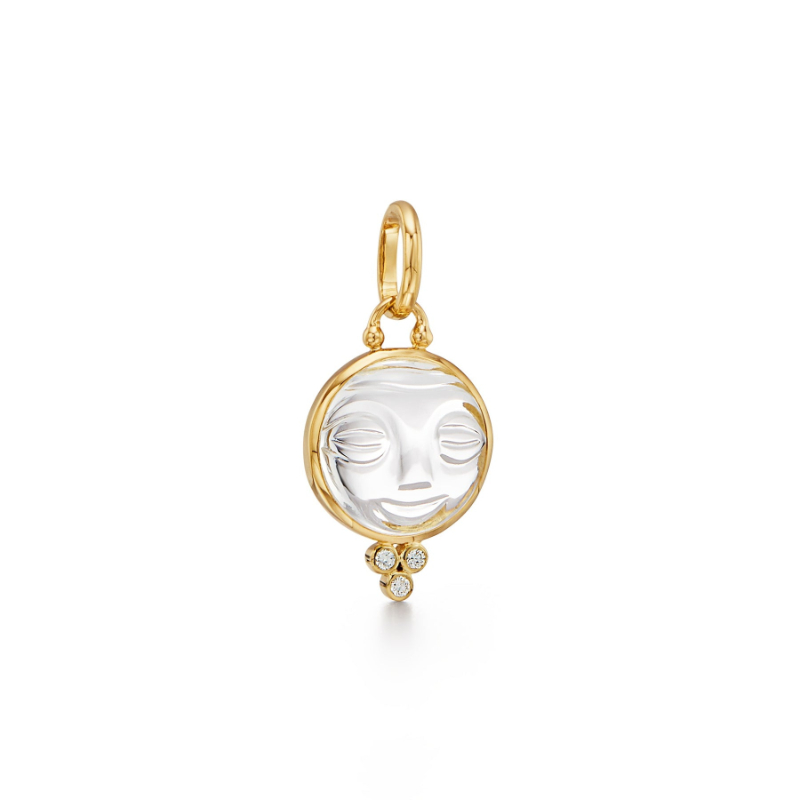 Temple St. Clair 18K Moonface Pendant