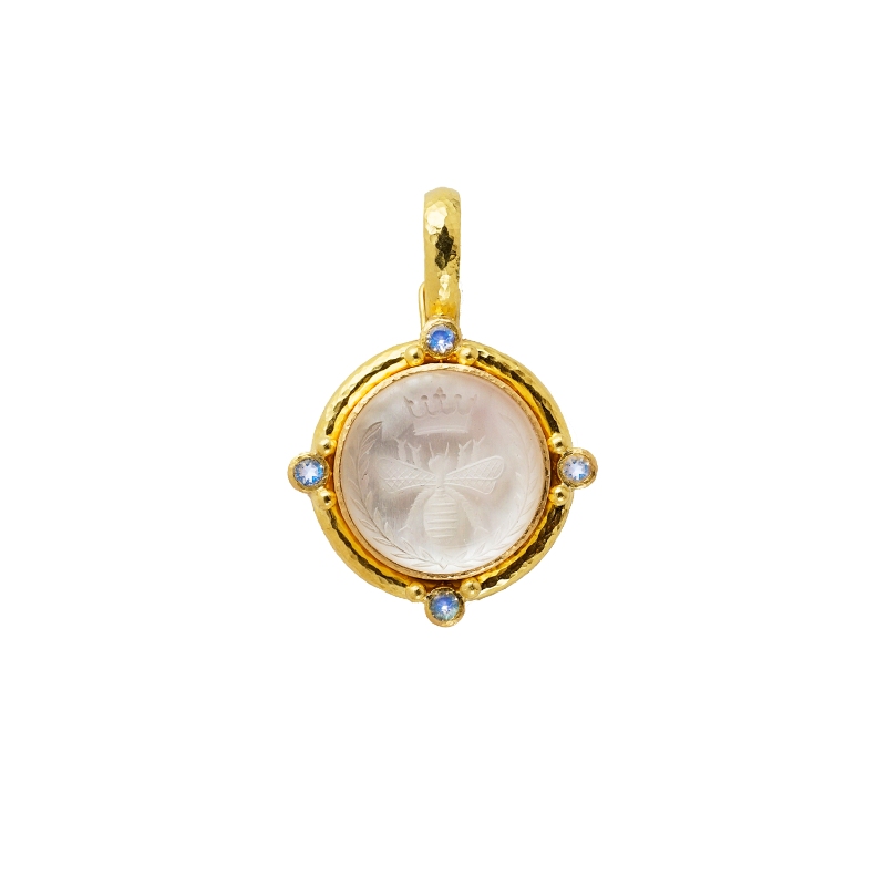 Rock Crystal 'Queen Bee' Pendant