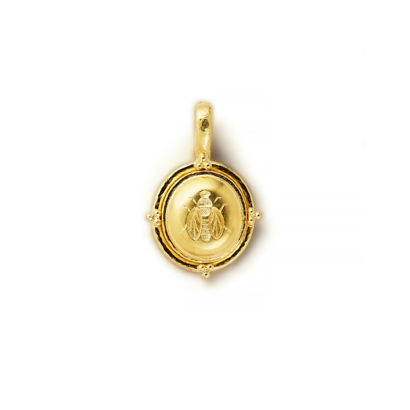 Gold 'Honey Bee' Pendant