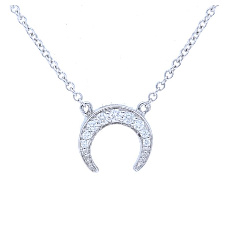 Deutsch Signature Pave Diamond Horse Necklace