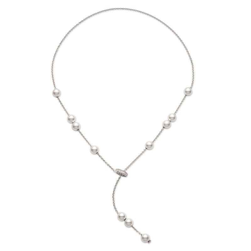 Mikimoto Cultured Pearl Necklace, Pearls In Motion