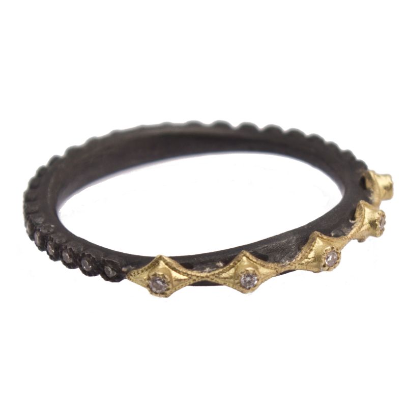 Old World Multi Crivelli Stack Ring