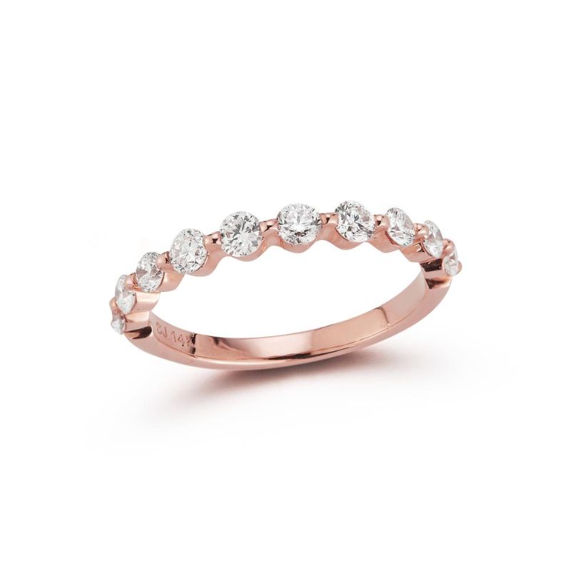 Deutsch Signature Half Way Graduated Diamond Ring