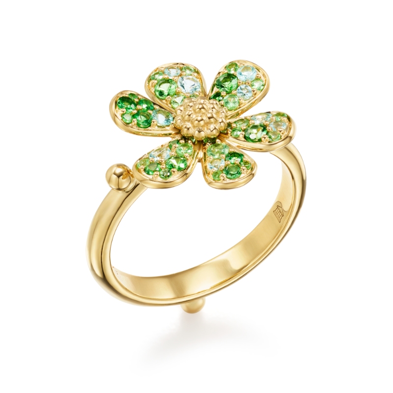 Temple St. Clair 18K Flower Power Ring
